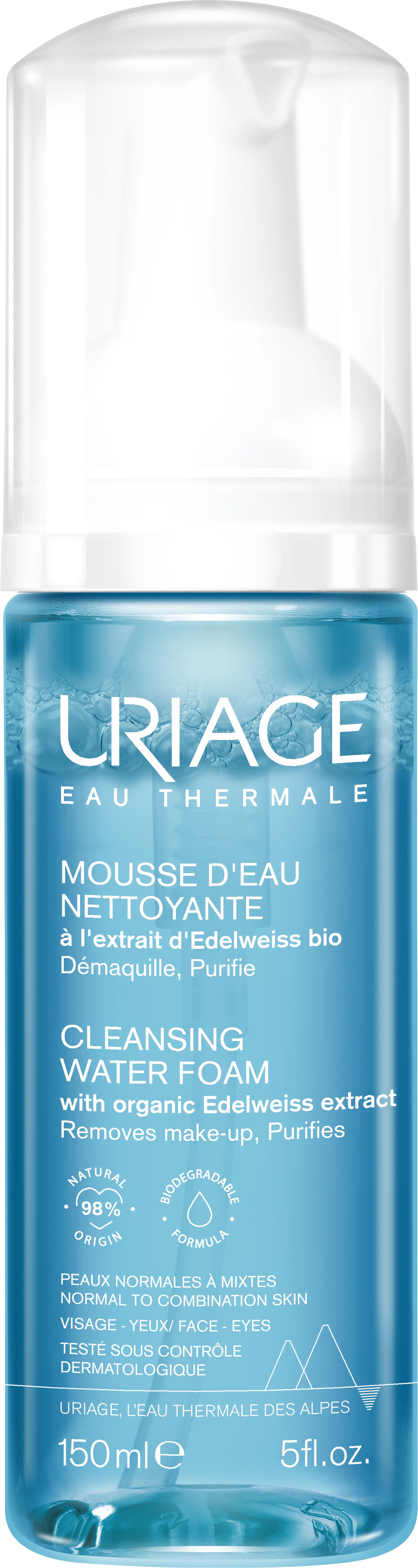 Uriage Cleansing Water Foam 150 ml - Uriage