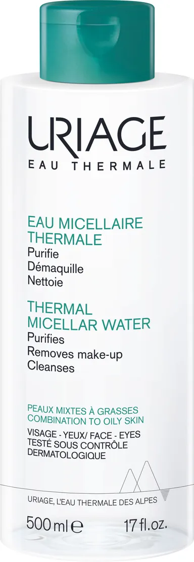 Uriage Thermaal Micellair Water Gemengde tot Vette Huid 500 ml