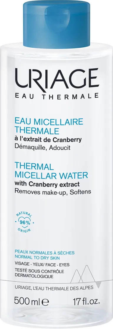 Uriage Eau Micellaire Peaux Normales à Sèches 500ml