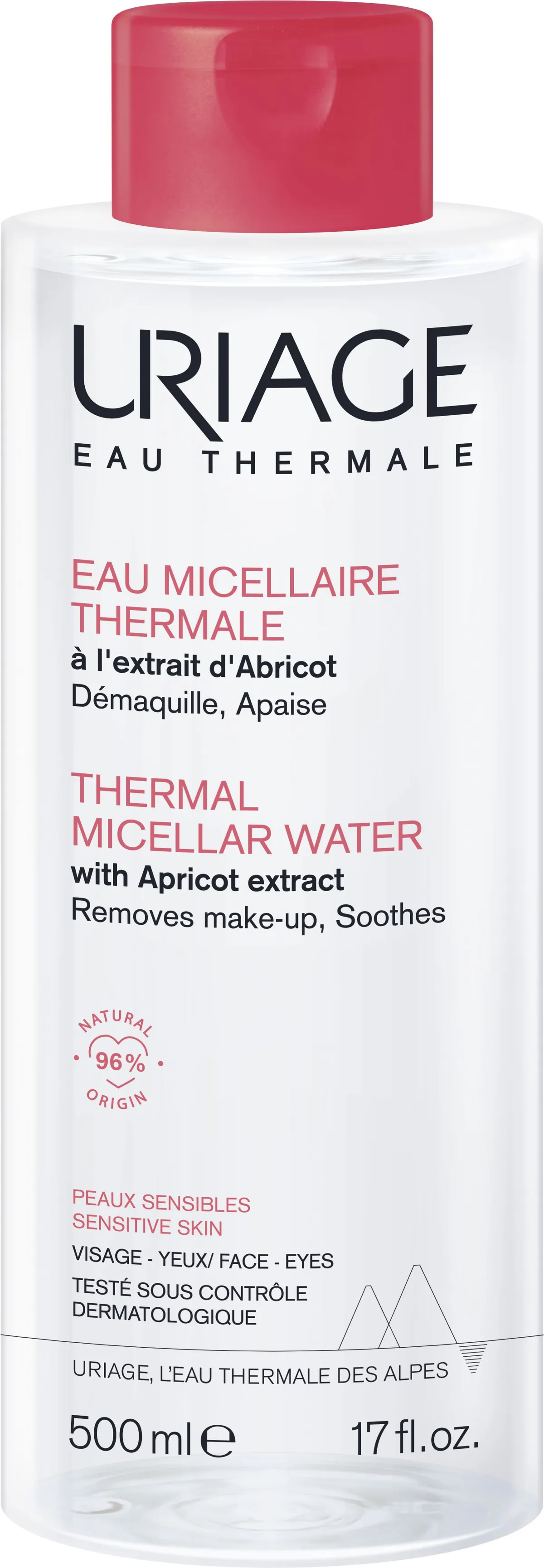 Uriage Thermaal Micellair Water Gevoelige Huid 500 ml