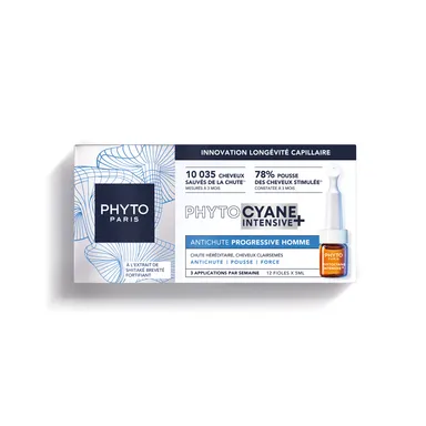 Phytocyane Behandeling Tegen Haaruitval Mannen Ampullen 12 x 5 ml