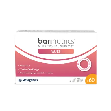 Metagenics Barinutrics Multi 60 Capsules (nieuwe formule)