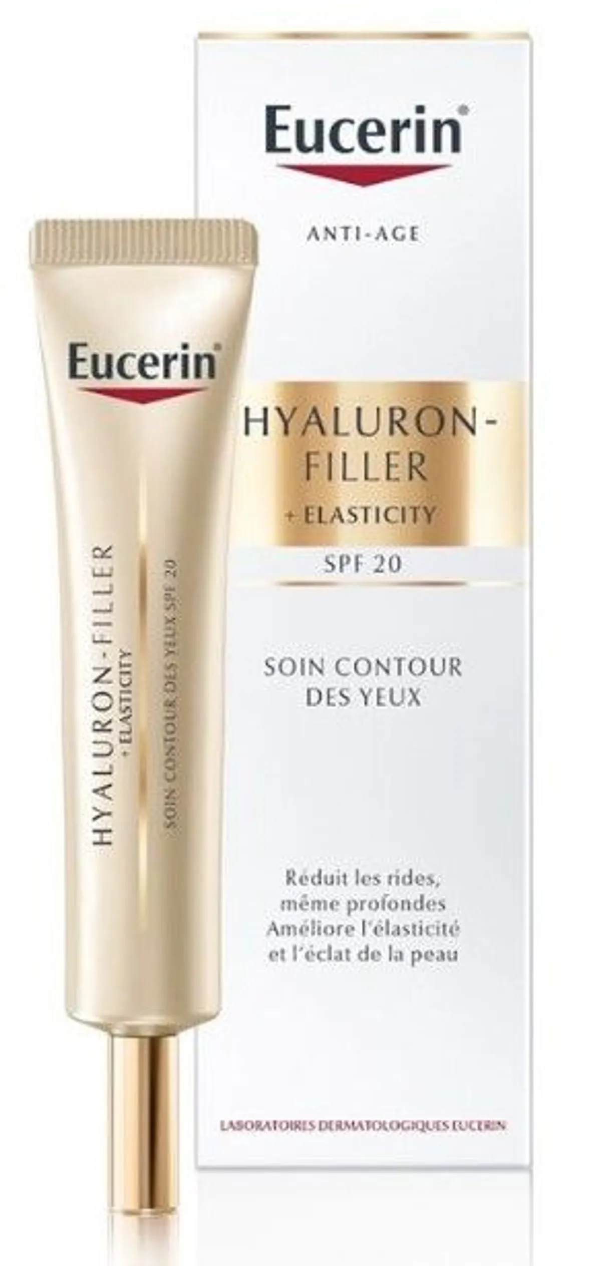 Eucerin Hyaluron-Filler + Elasticity Contour des Yeux 15ml