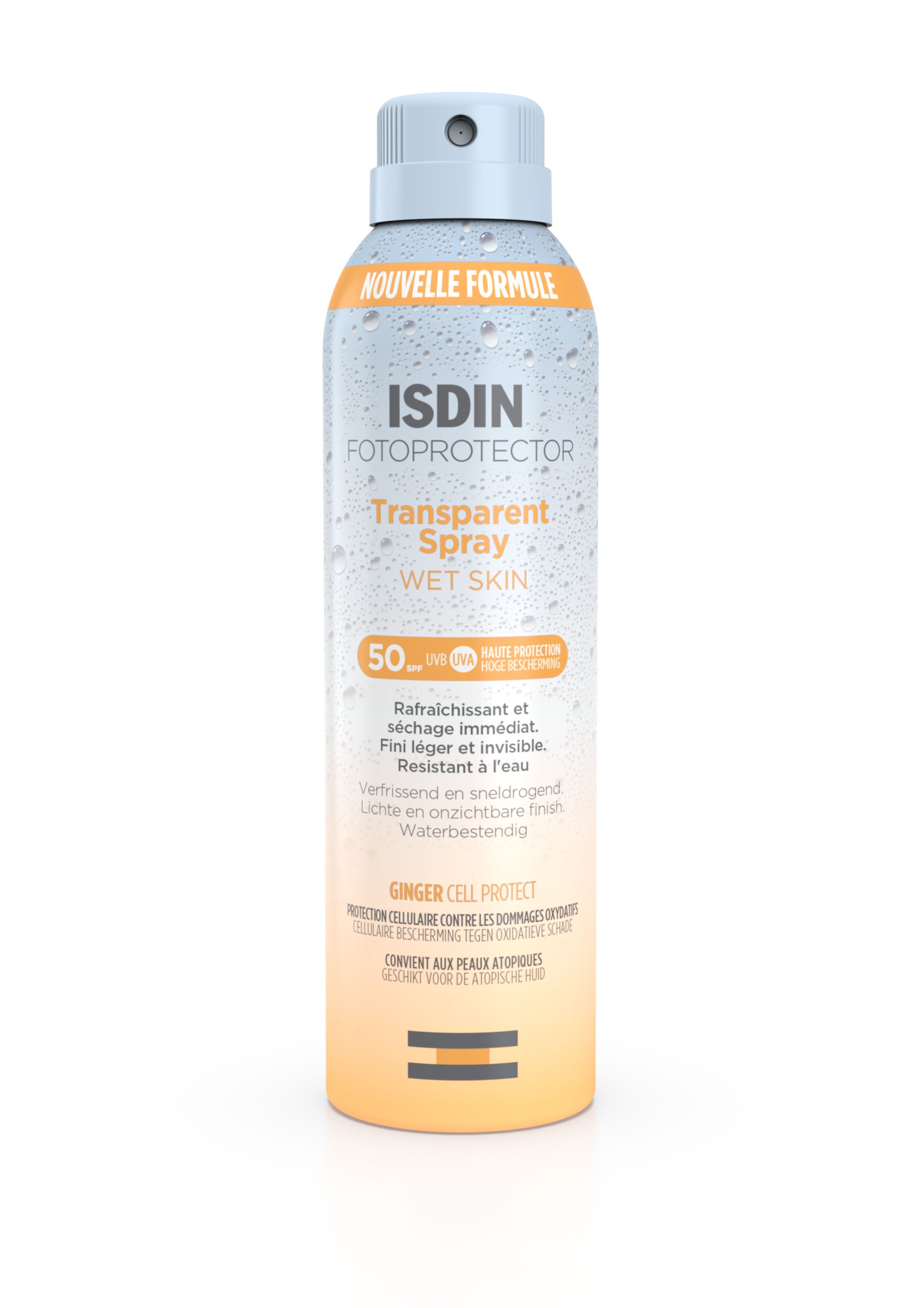 Isdin Fotobeschermend Transparant Wet Skin SPF50 250 ml - ISDIN