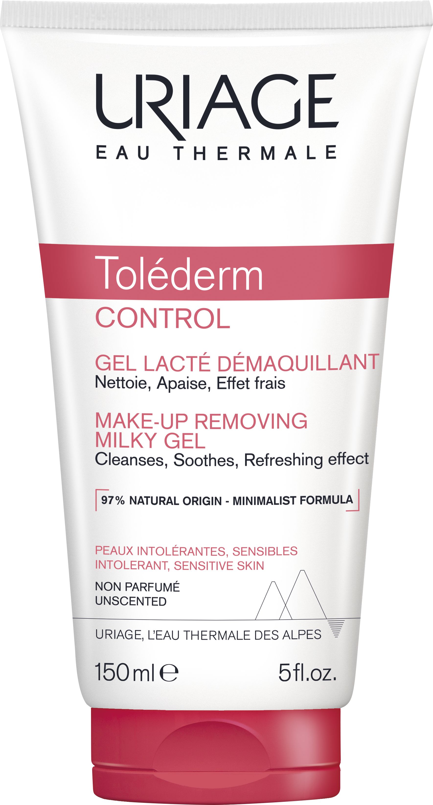 Uriage Toléderm Control Ontschminkingsgel 150 ml - Uriage