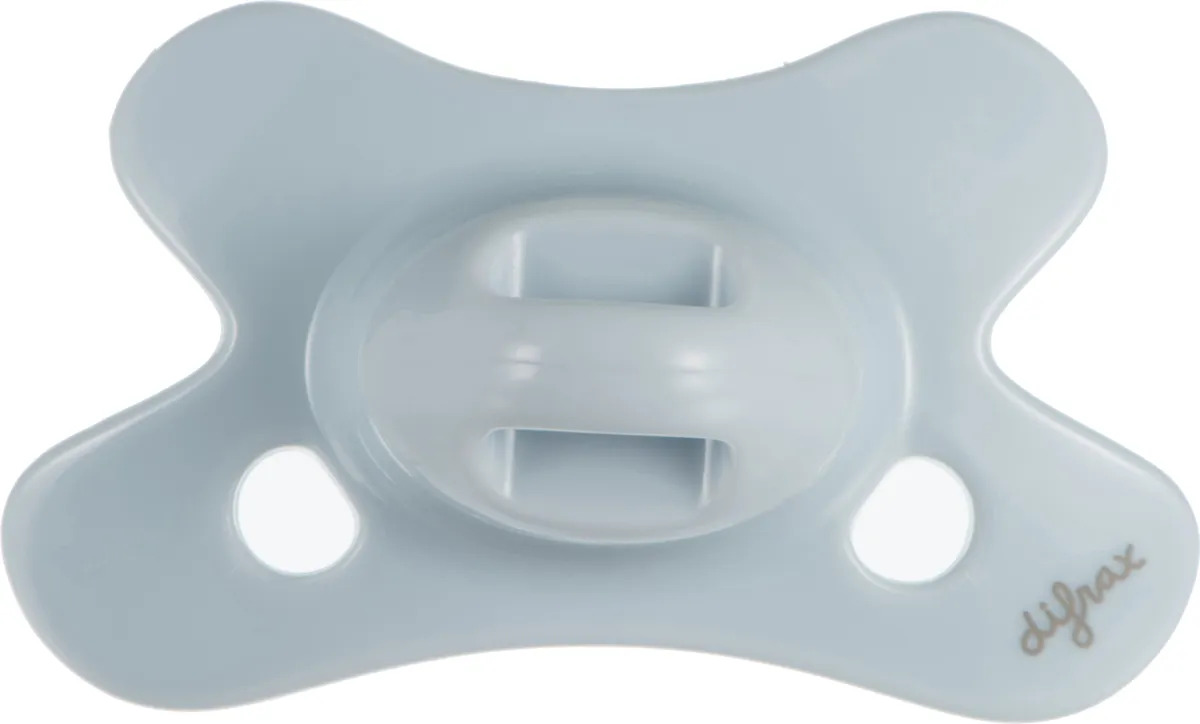 Difrax Fopspeen Dental 0- 6 Maanden Pure Ice