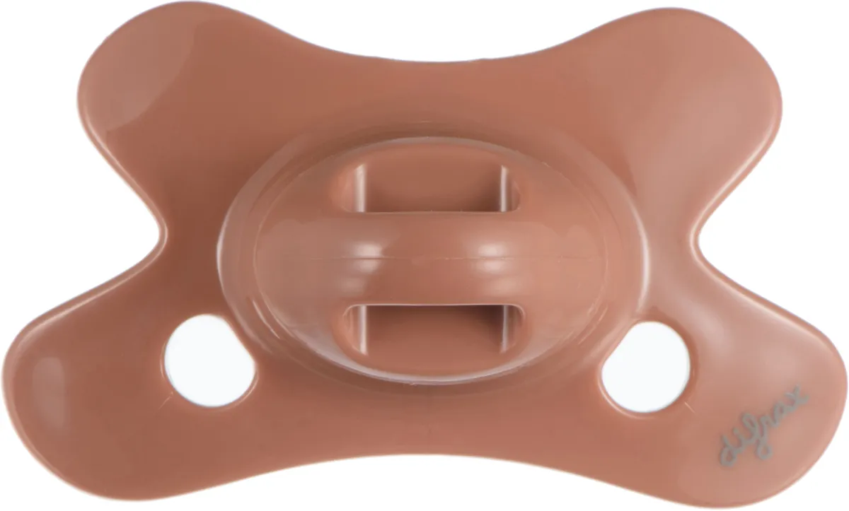 Difrax Fopspeen Dental 0-6 maanden Pure Brick