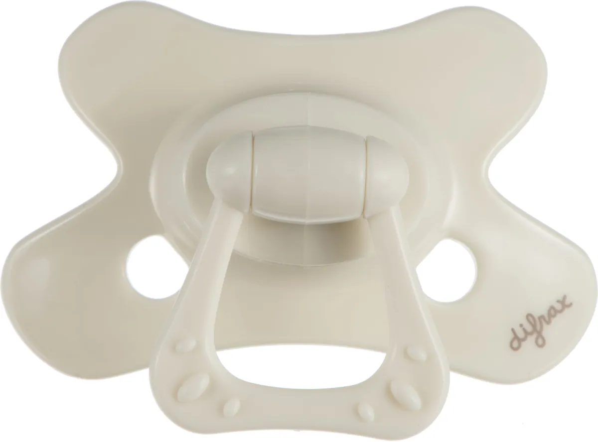 Difrax Sucette Dental 12+ Pure Popcorn