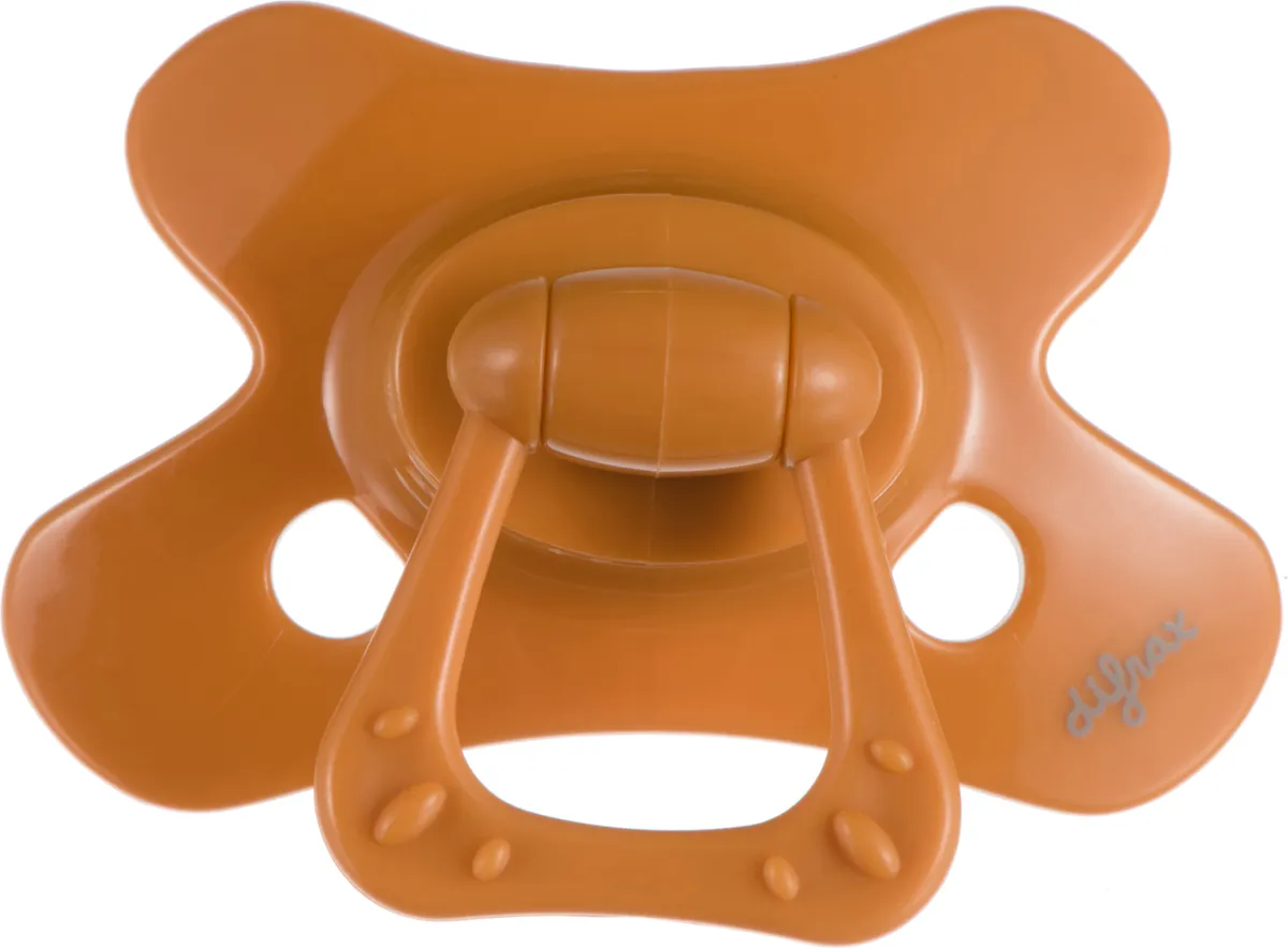 Difrax Sucette Dental 12+ Pure Pumpkin