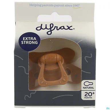 Difrax Fopspeen Natural 20+ Pure Brick