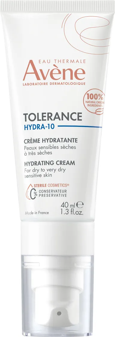 Avène Tolérance Hydra 10 Hydraterende Crème 40Ml