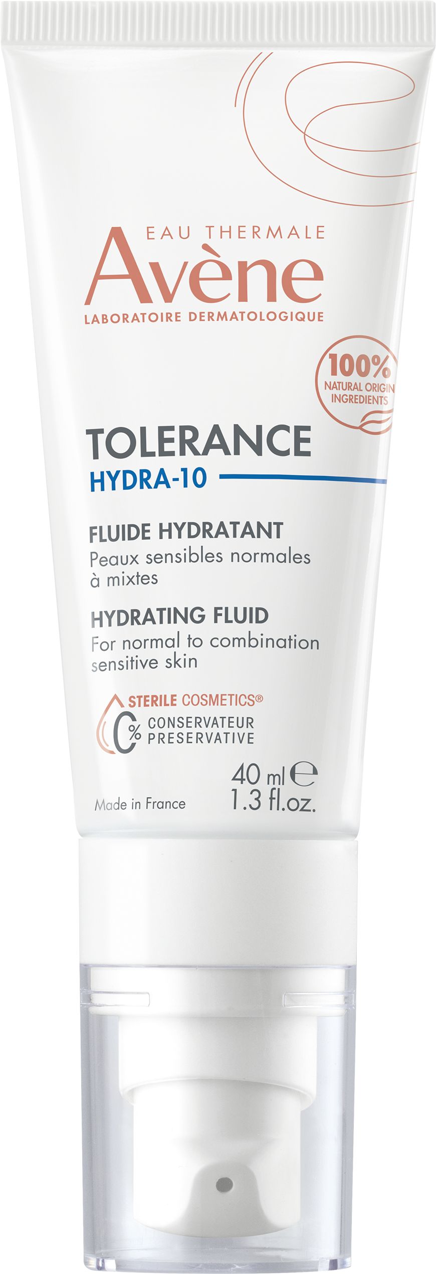 Avène Tolérance Hydra 10 Hydrataterende Fluide 40Ml - Avène