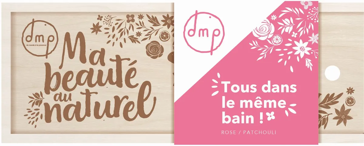 Du Monde à La Provence Plumier Buller en Famille Rose - Patchouli