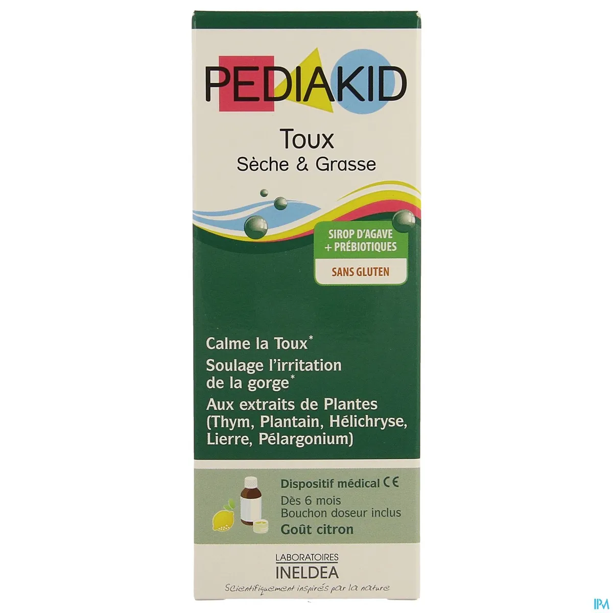Pediakid Toux Sèche Grasse 125ml