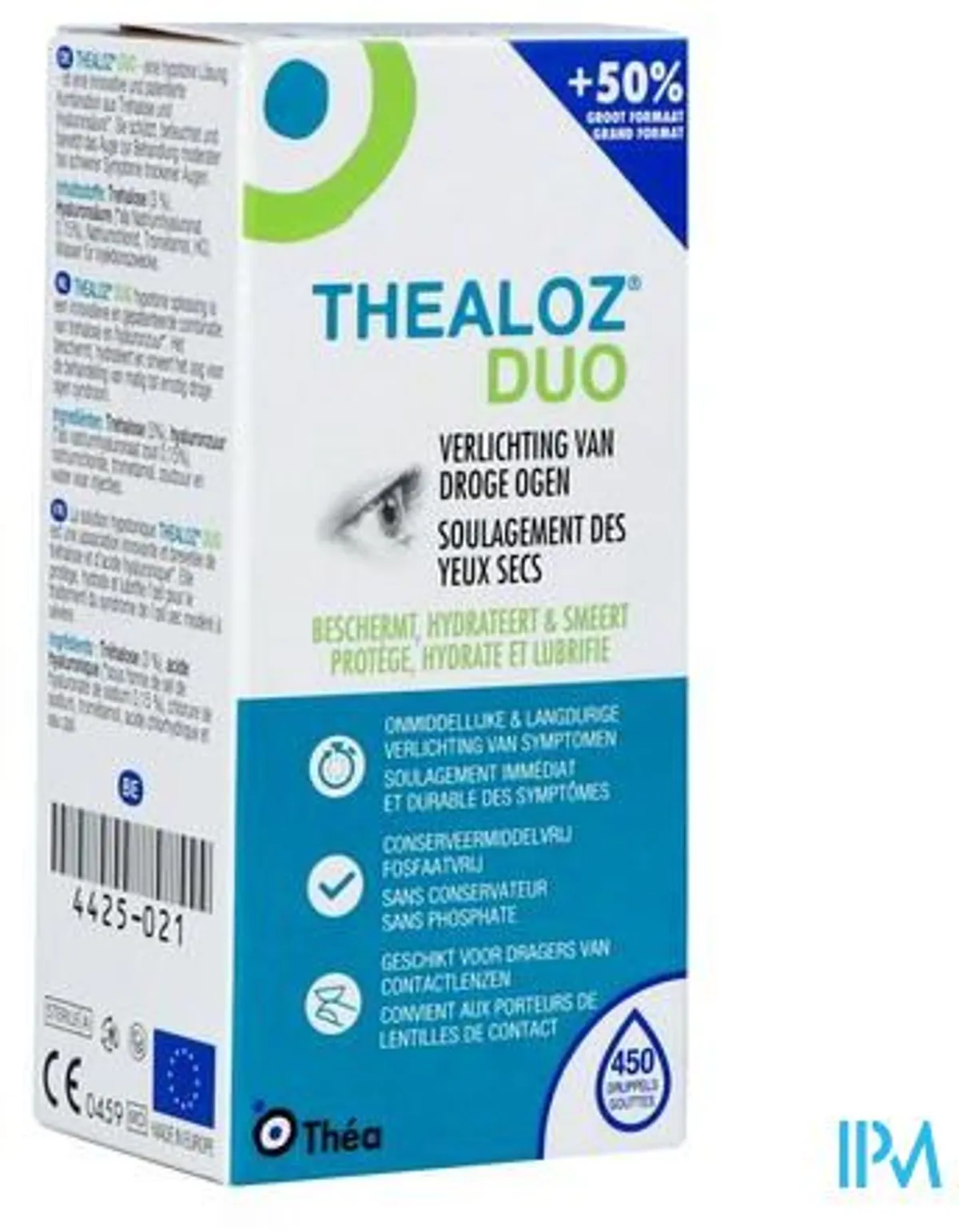 Thealoz Duo Gouttes Oculaires 1x15ml