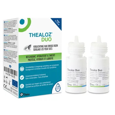 Thealoz Duo Gouttes Oculaires 2X15ml