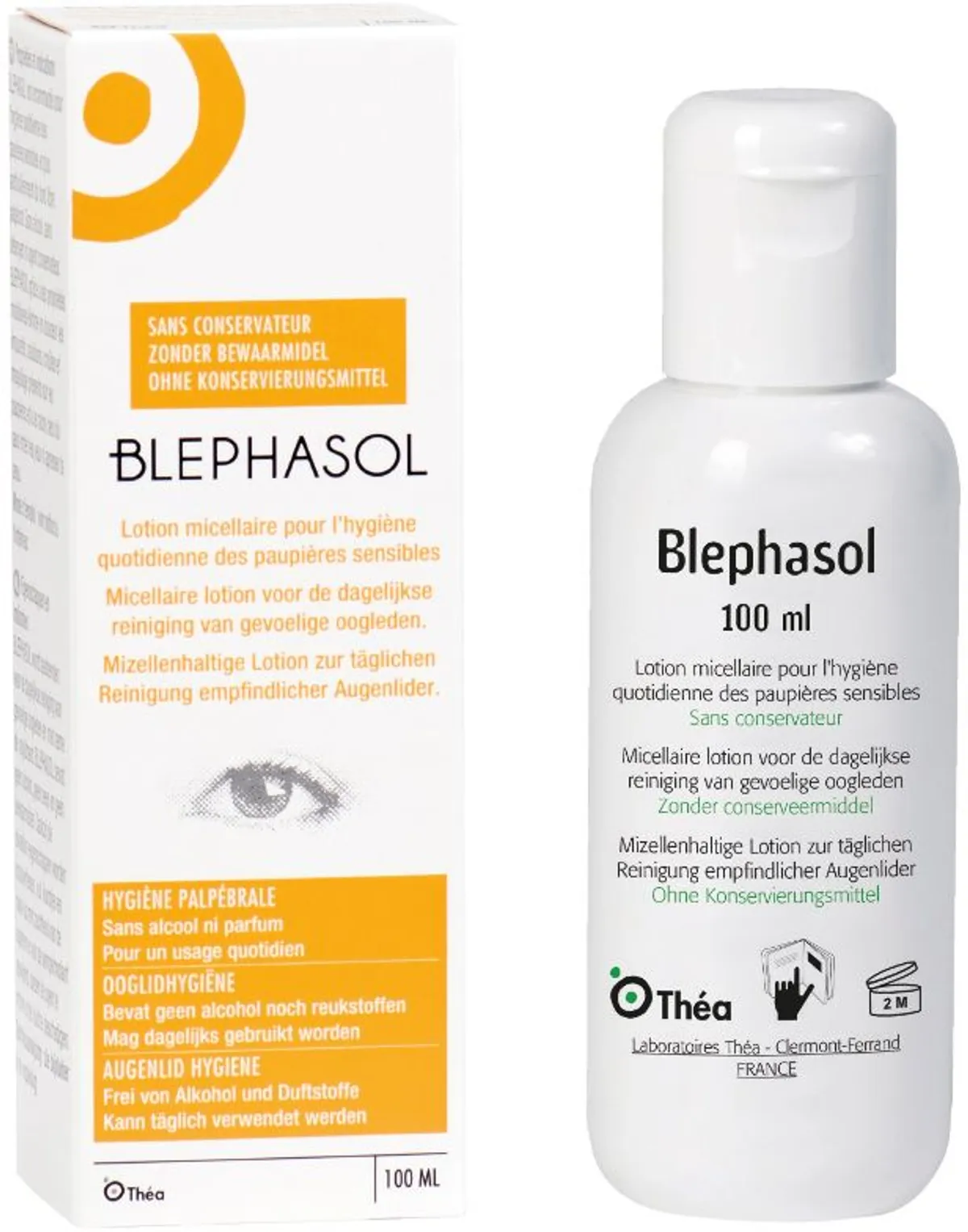 Blephasol Lotion Nettoyante Stérile Pour Paupieres 100ml