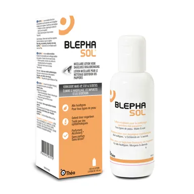 Blephasol Steriele reinigingslotion oogleden 100ml