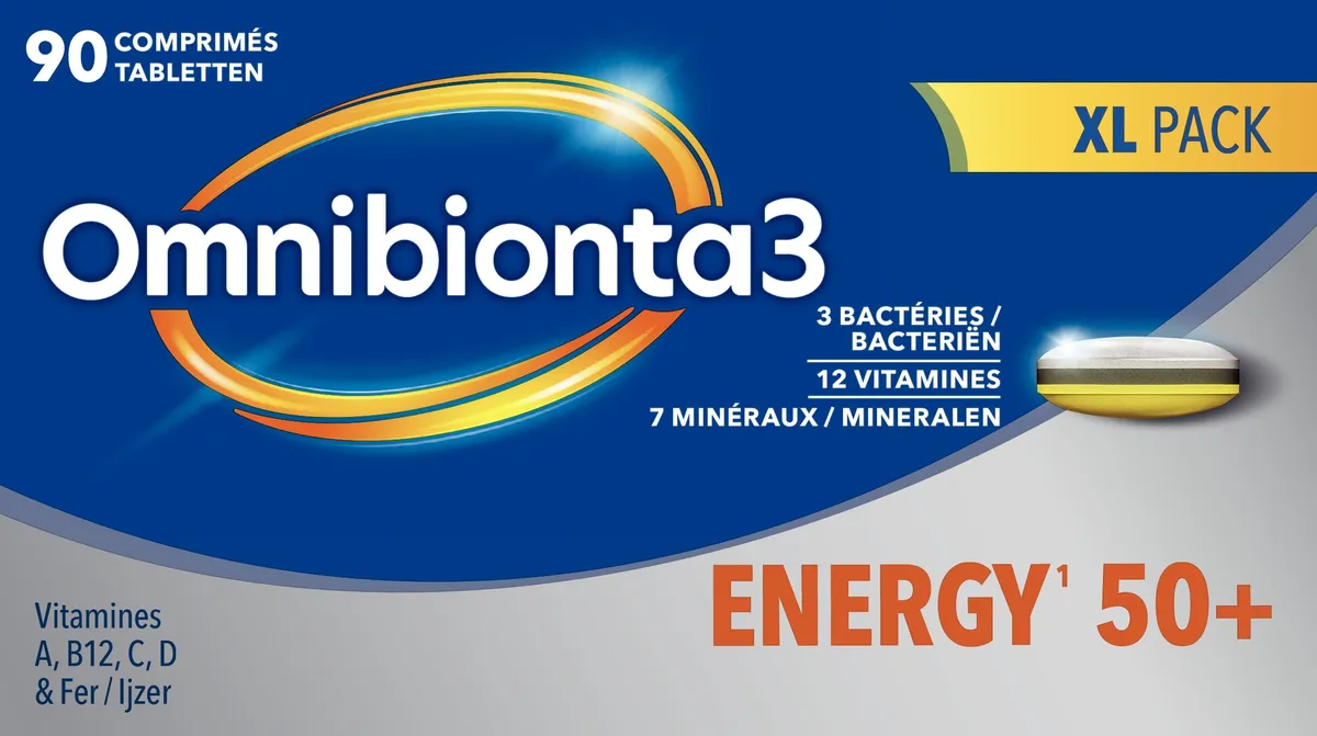 Omnibionta-3 Energy 50+ 90 Comprimés