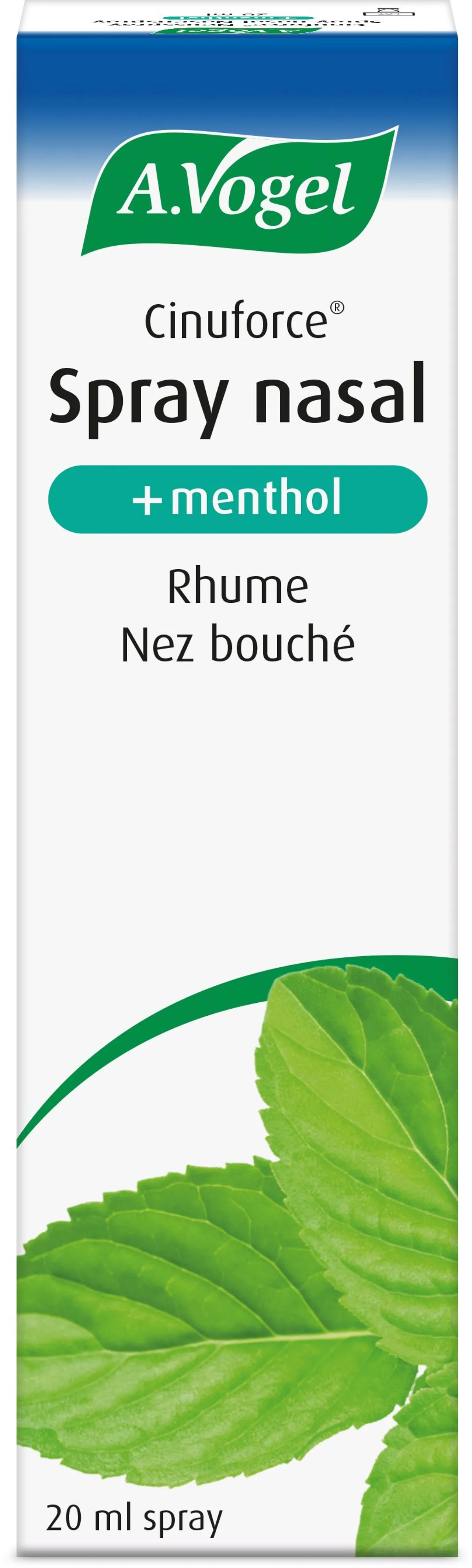 A.Vogel Cinuforce Spray Nasal Menthol 20ml