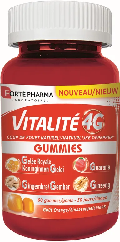 Forté Pharma Vitalité 4G Gummies 60 Gommen