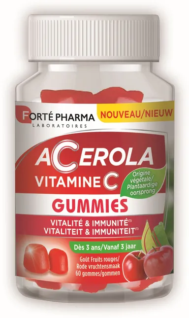 Forté Pharma Acerola Gummies Vitamine C 60 Gommen