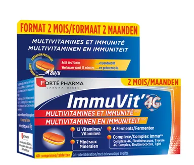 Forté Pharma Immuvit 4G 60 Comprimés