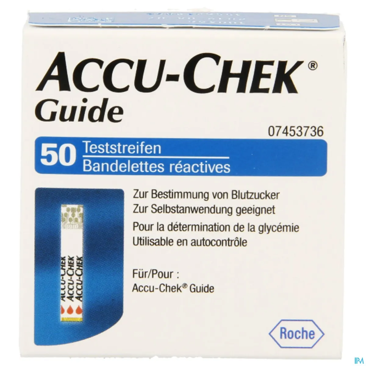 Accu-Check Guide Test 50 Bandes