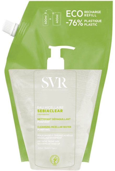 SVR Sebiaclear Micellair Water Navulling 400 ml - SVR