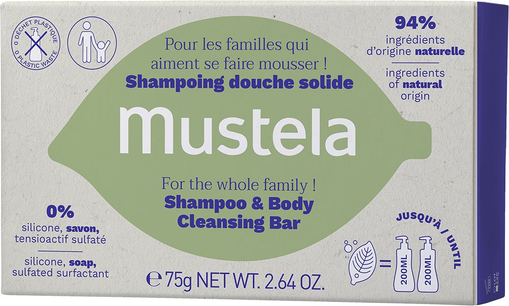 Mustela Vaste Doucheshampoo 75 g - Mustela