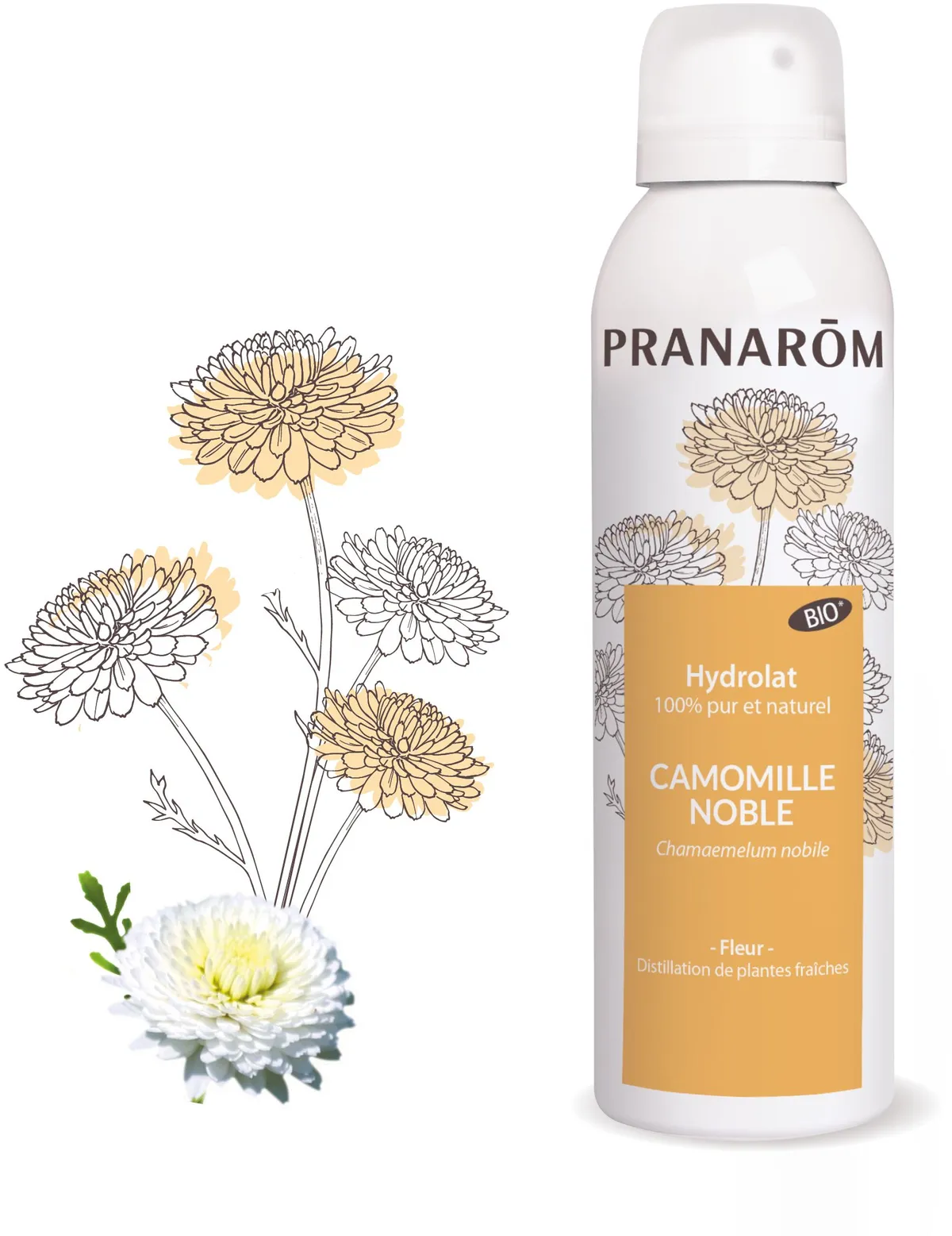 Pranarom Hydrolat Camomille Noble Bio 150ml