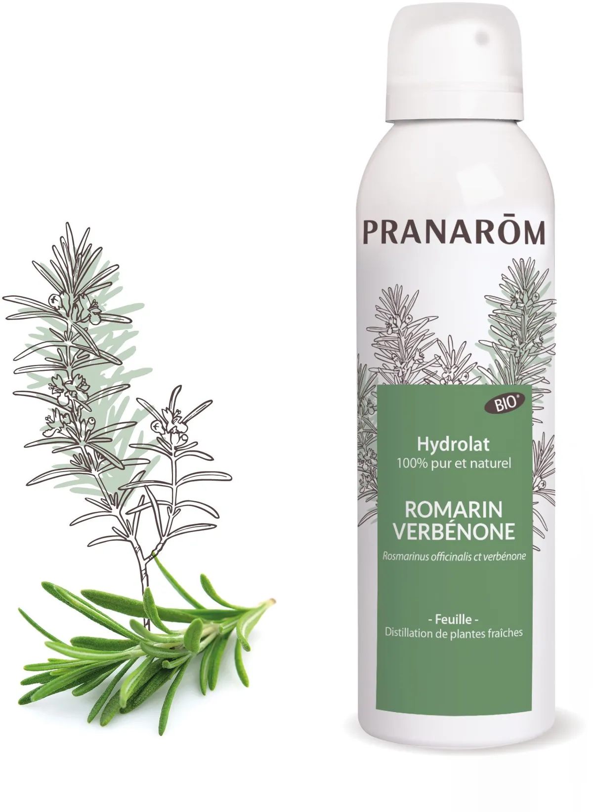 Pranarom Hydrolaat Rozemarijn Verbenon Bio 150 ml