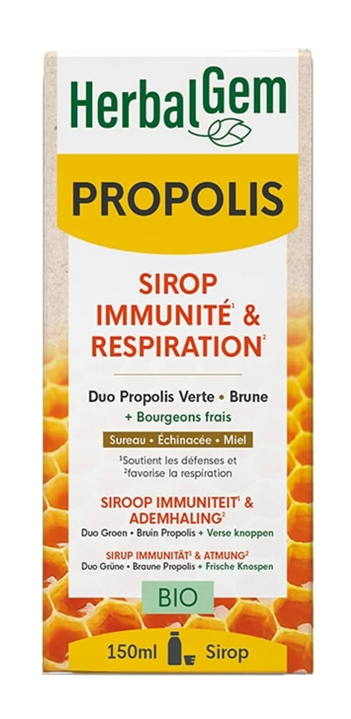 Herbalgem Propolis Siroop 150 ml