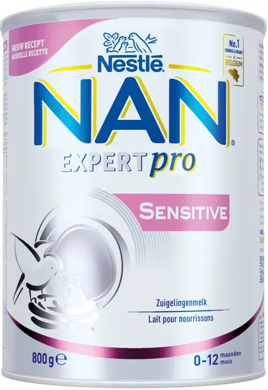 Nan ExpertPro Sensitive Lait Pour Nourrissons 0-12 Mois 800g