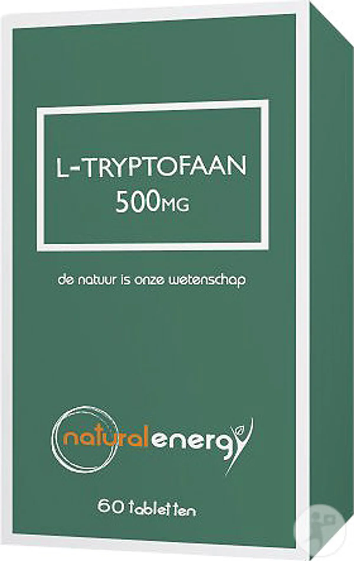 L-Tryptophane Natural Energy 500mg 60 Capsules