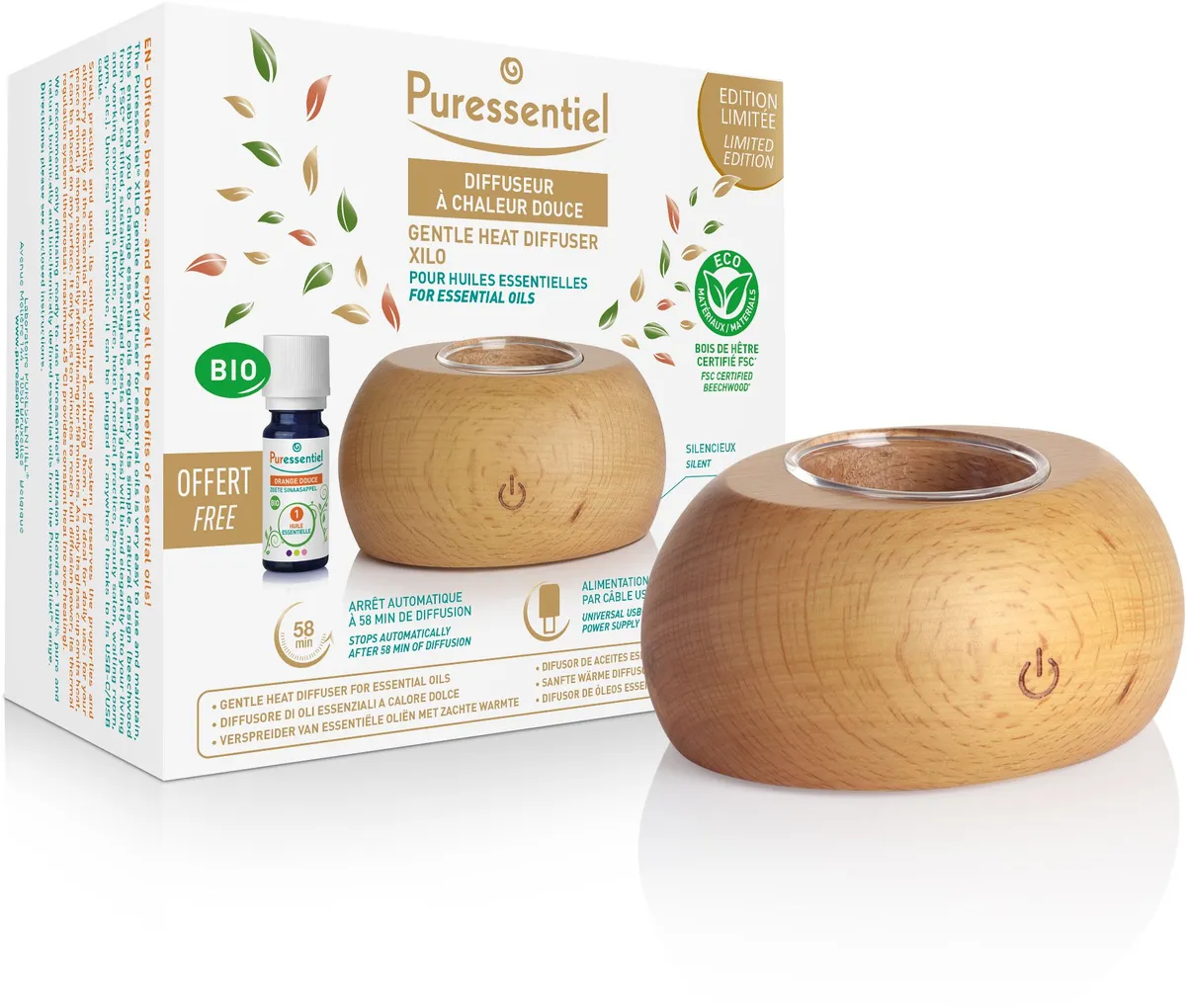 Puressentil Diffuseur Chaleur Douce XILO