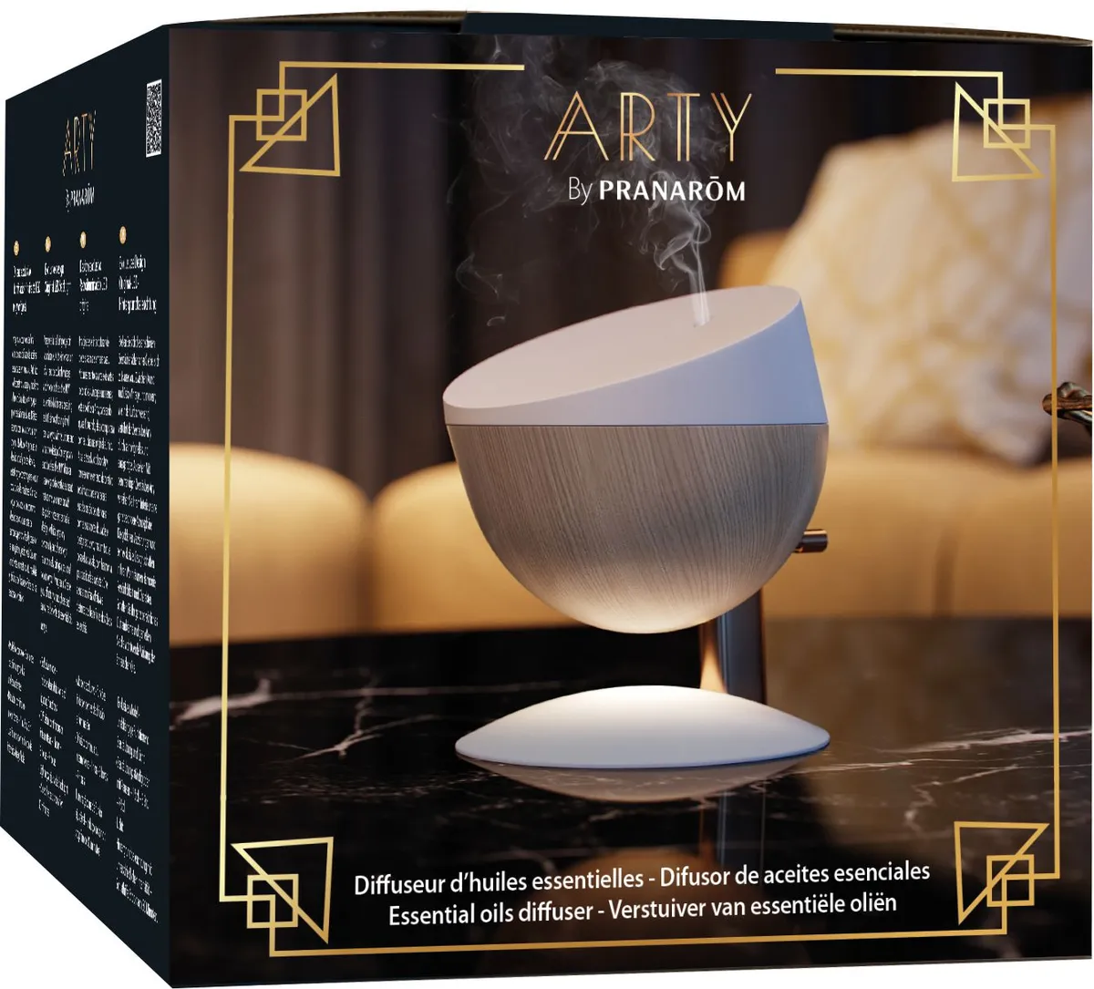 Pranarom Diffuseur ARTY Huiles Essentielles