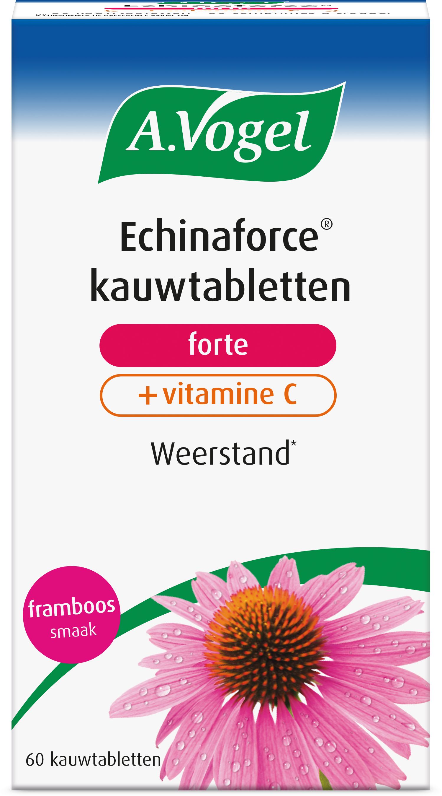 A.Vogel Echinaforce + Vitamine C 60 kauwtabletten