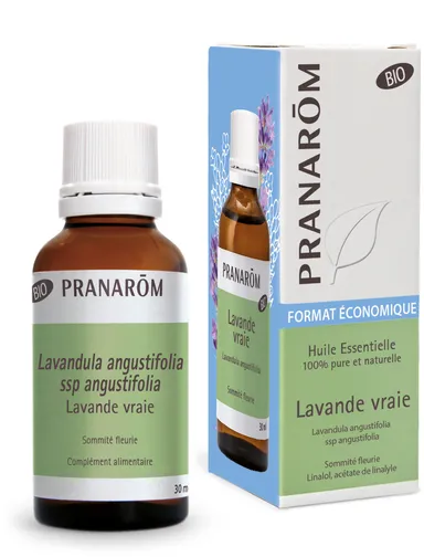 Pranarôm Lavande Vraie Huile Essentielle Bio 30ml