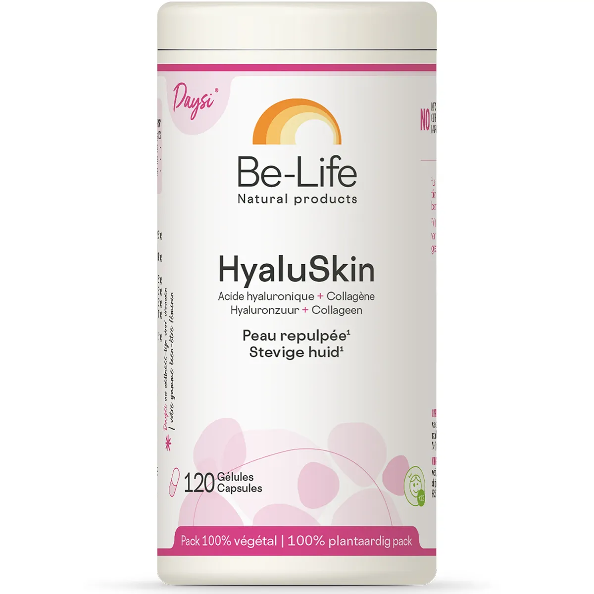 Be Life Hyaluskin 120 Capsules