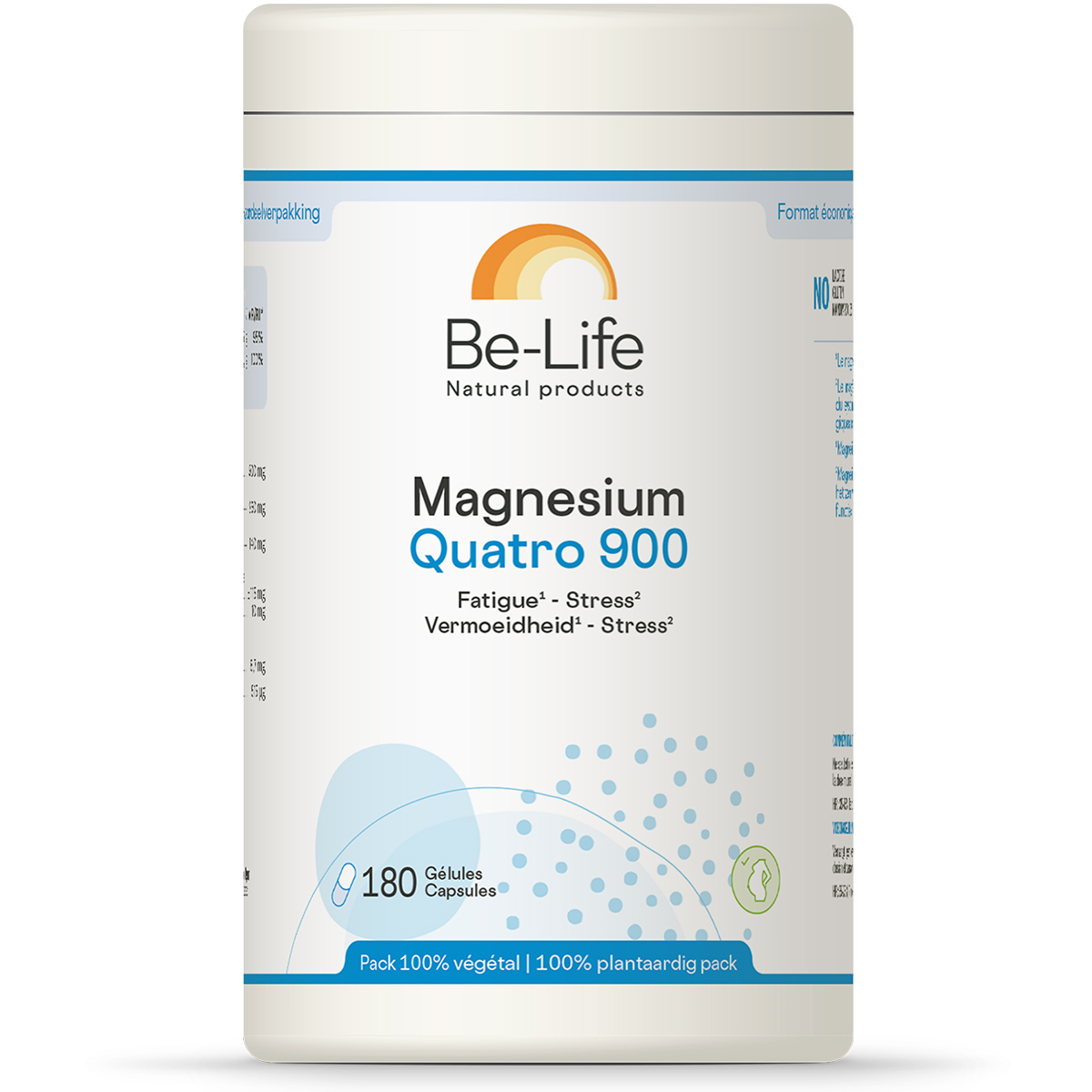 Be Life Magnesium Quatro 900 180 Capsules - Be-Life