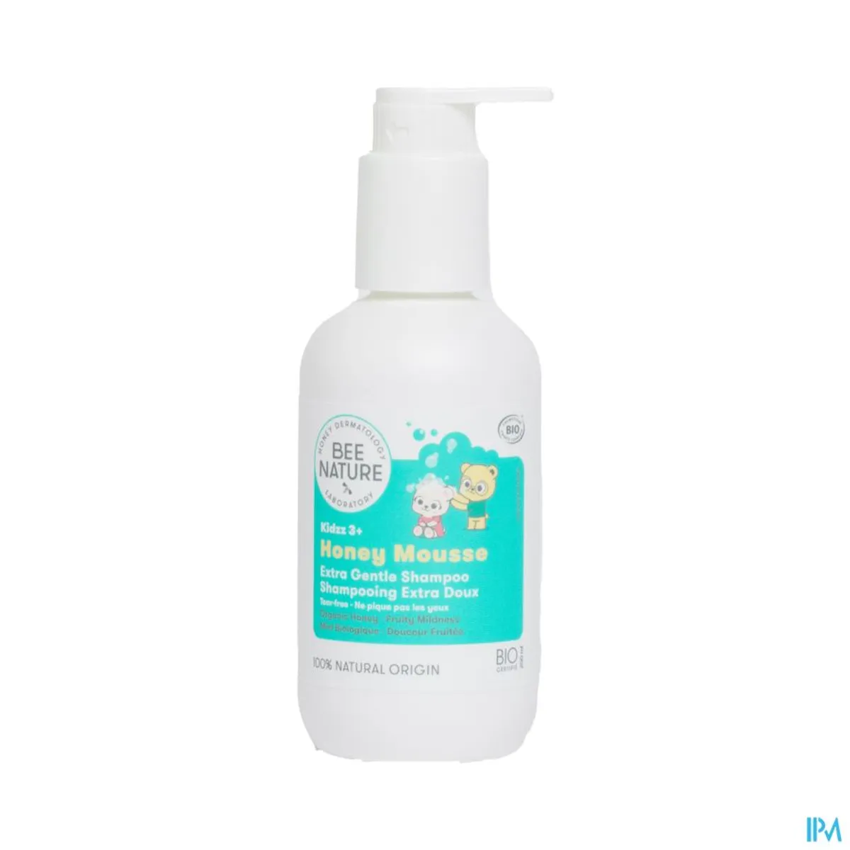 Bee Nature Kidzz Honey Mousse Shampoo Extra Mild 200 ml