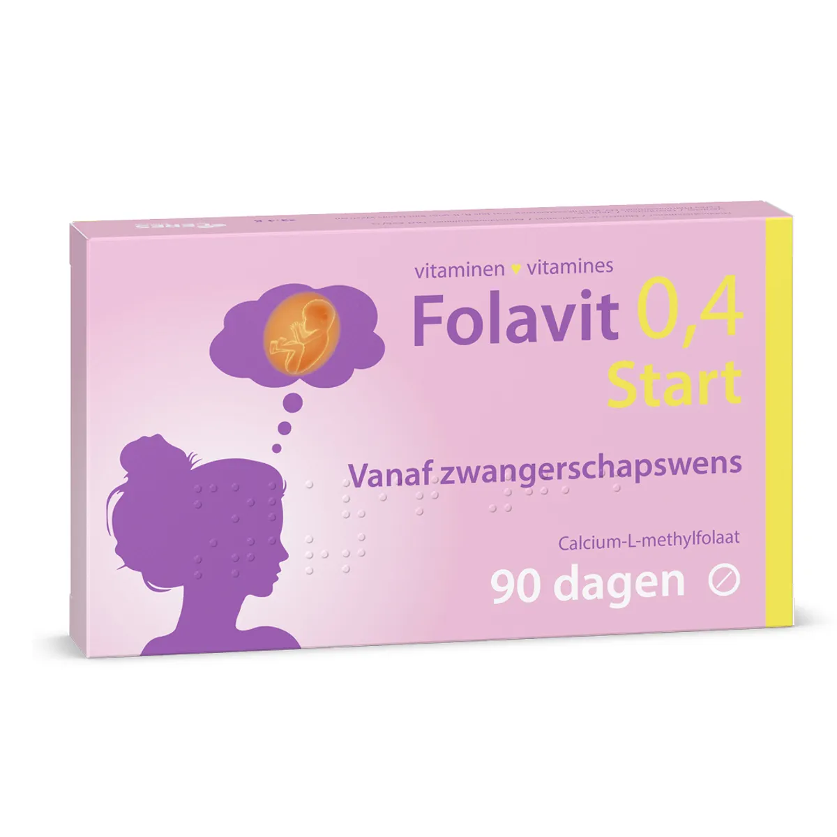 Folavit 0,4 mg Start Kinderwens 90 tabletten