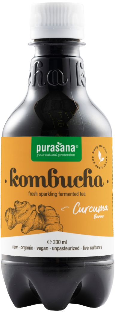Purasana Komboecha drink Kurkuma 330 ml - Purasana