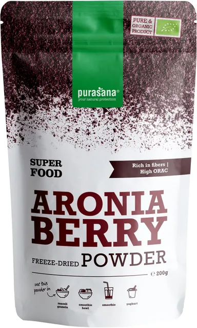 Purasana Zwarte Appelbes Poeder 200 g