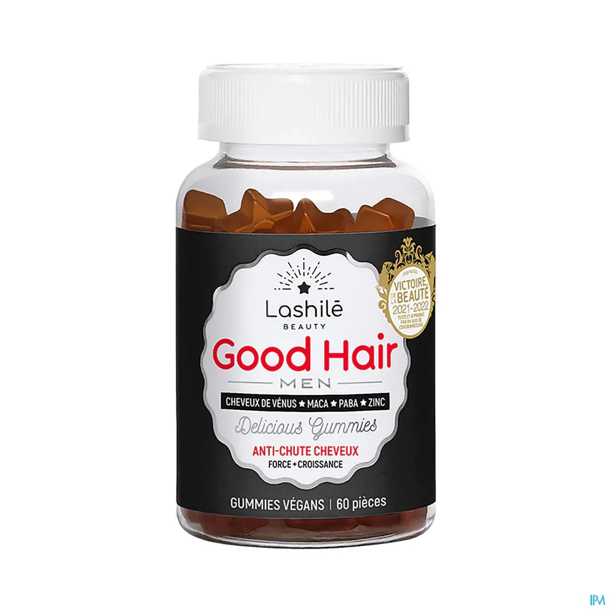 Lashilé Good Hair Men 60 Gummies