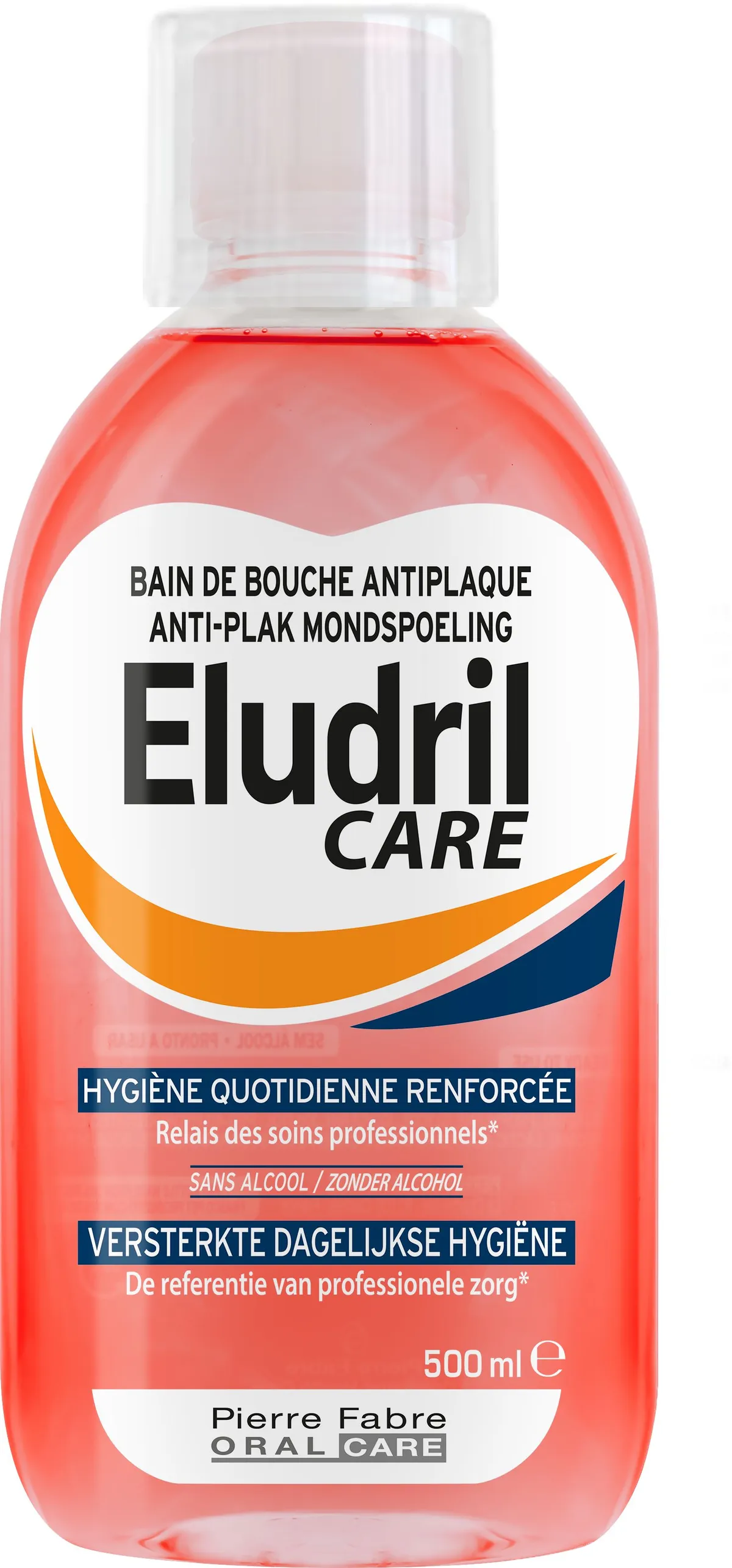 Oral Care Eludril Care Dagelijkse Antiplak Mondspoeling 500Ml