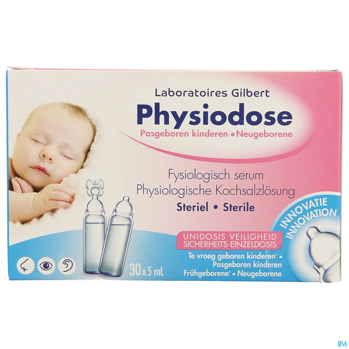 Physiodose Fysiologisch Serum Unidosis 30x5 ml