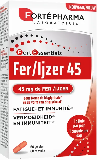Forté Pharma Fer 60 Capsules
