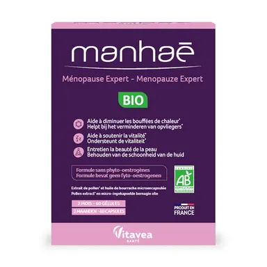 Manhaé Ménopause Expert Bio 60 Comprimés